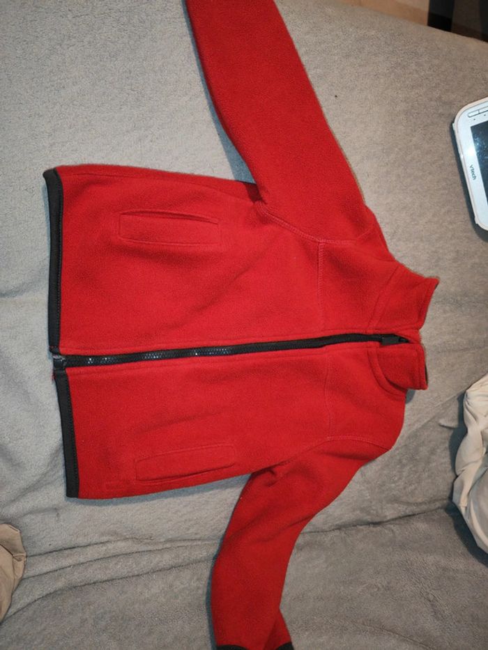 Polaire rouge 2 ans orchestra