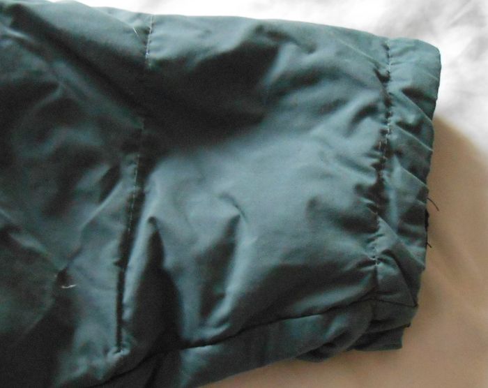 Blouson doudoune bleu pétrole et gris,  sans capuche – Dakine – L - photo numéro 5