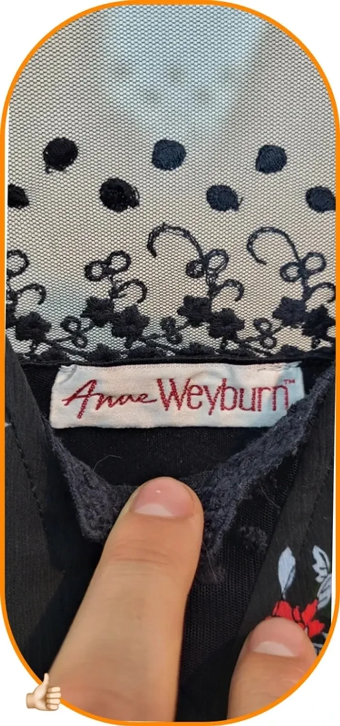 Superbe robe Anne Weyburn - Taille 40 - photo numéro 5