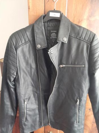 Veste motard femme