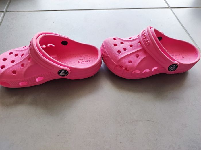 Crocs rose 27-28 - photo numéro 2