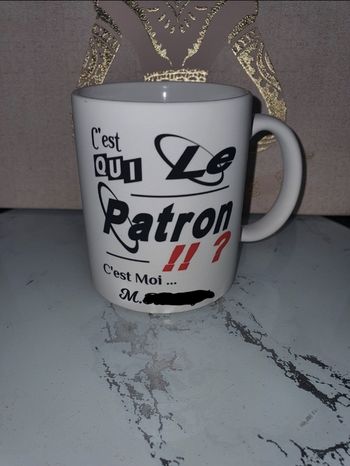 Mug humour patron