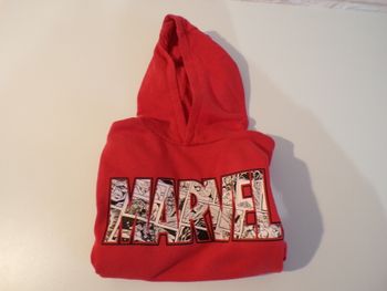 Sweat à capuche - Marvel - Taille 8/9 ans (C6)