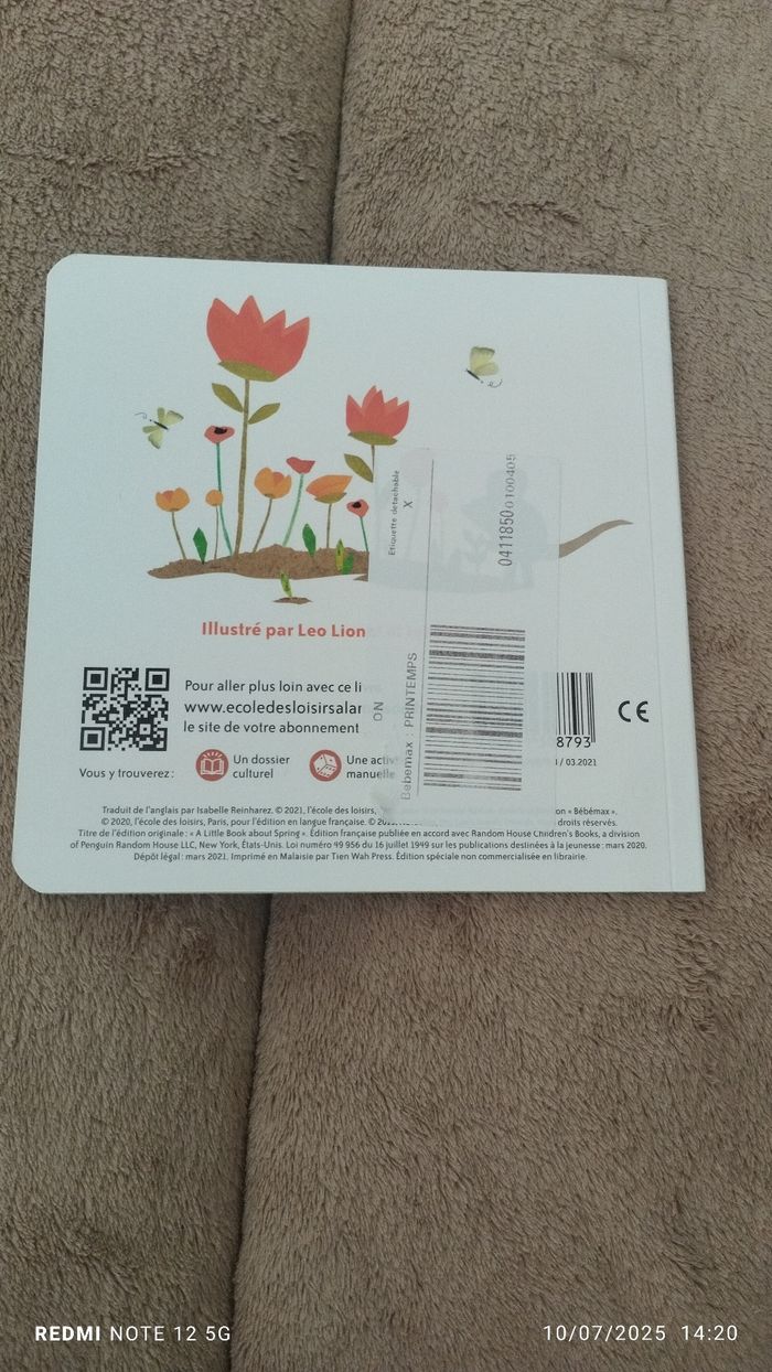 Printemps livre enfant - photo numéro 3