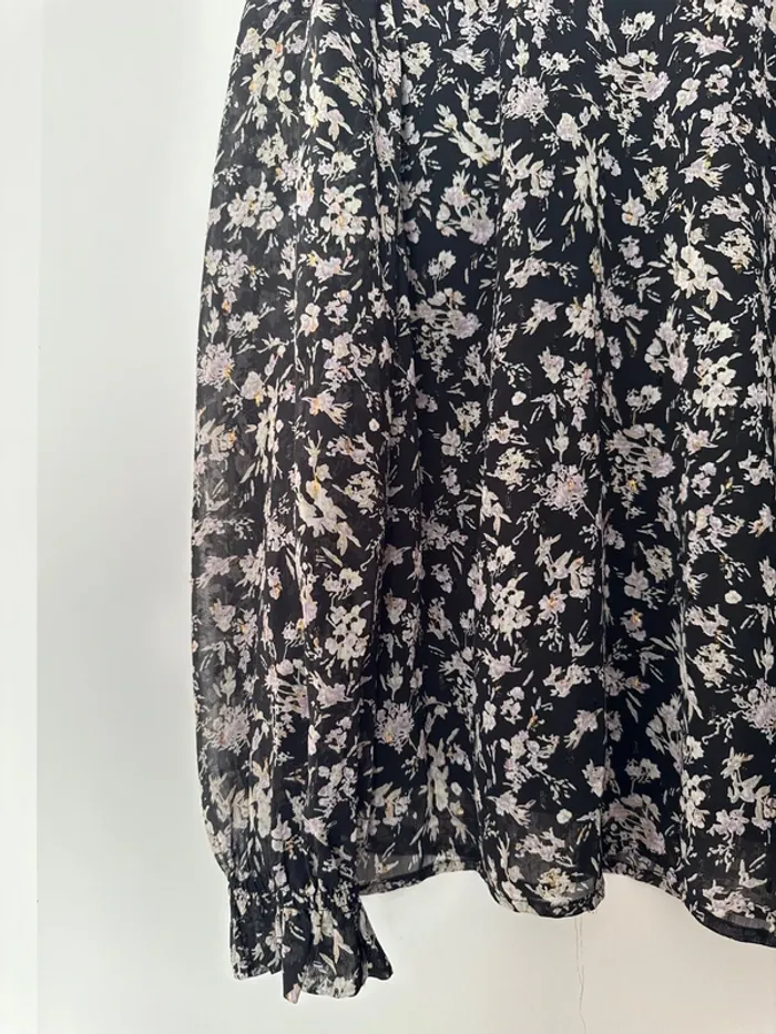 Blouse fleurie Bonobo avec doublure - photo numéro 3