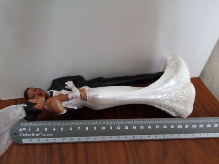 Figurine couple mariage - photo numéro 7