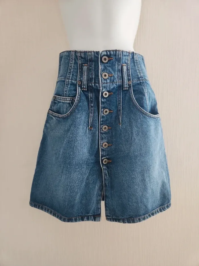 Jupe en jean taille haute Please taille XS/S