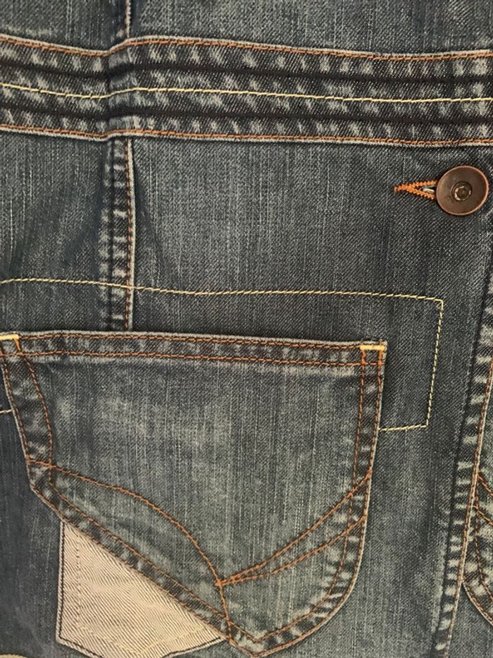 Veste en jean cache-cache taille 38 cintrée - photo numéro 4