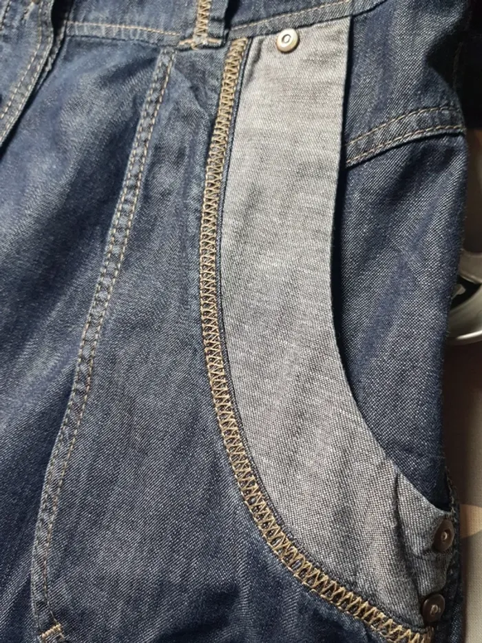 Robe en jean bleu m&S mode - photo numéro 3
