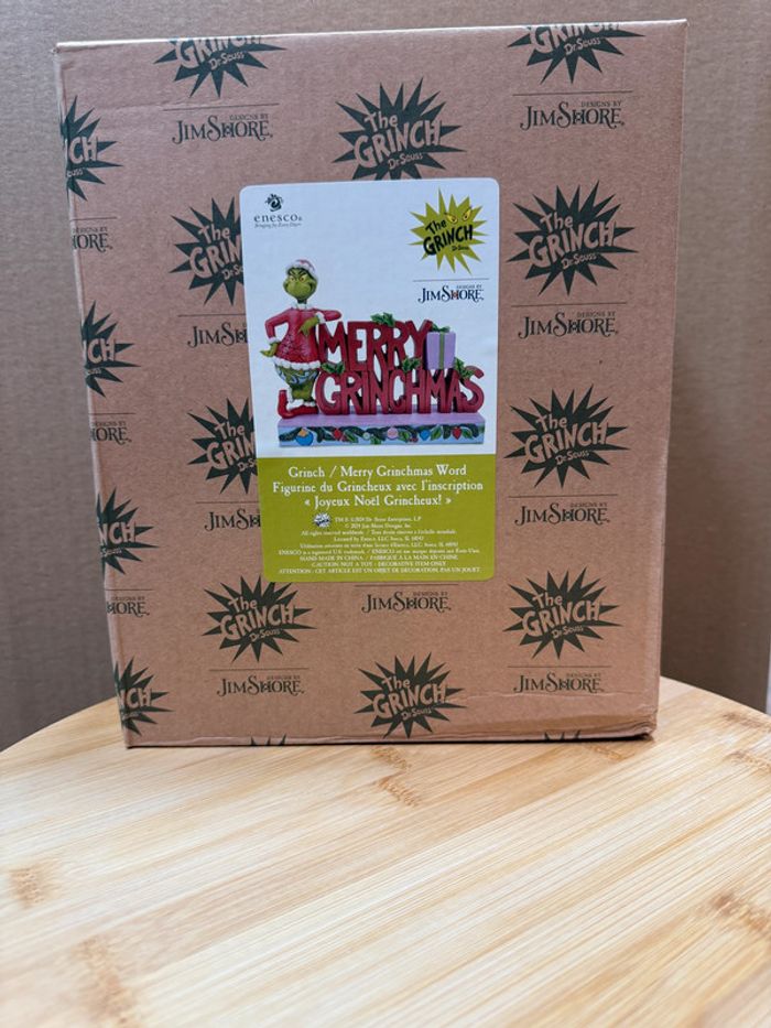 Figurine Grinch Merry Grinchmas – Jim Shore Enesco Officielle - photo numéro 4