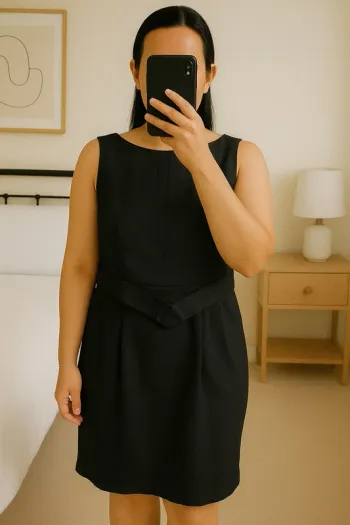 Robe noire Laura Clément – La Redoute – Taille 38 – TBE