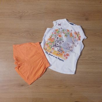 🩷 Tee-shirt short 5 ans Kiabi/Blukids #emyfleury_5ansfille