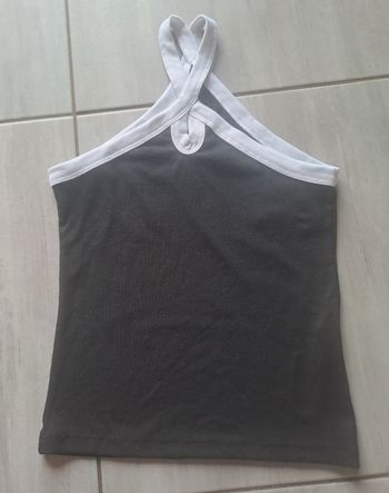 Débardeur original noir blanc Pimkie Taille M