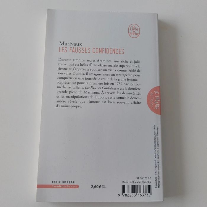Livre - Les Fausses Confidences - photo numéro 2