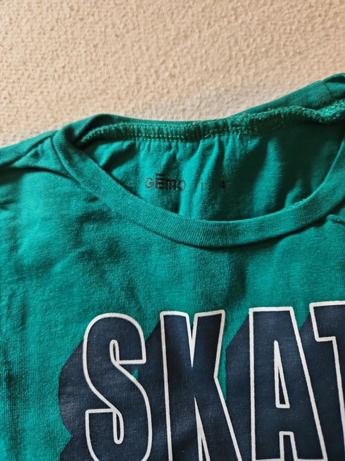 Lot de 7 tee-shirts garçon manches longues 4 ans - photo numéro 5