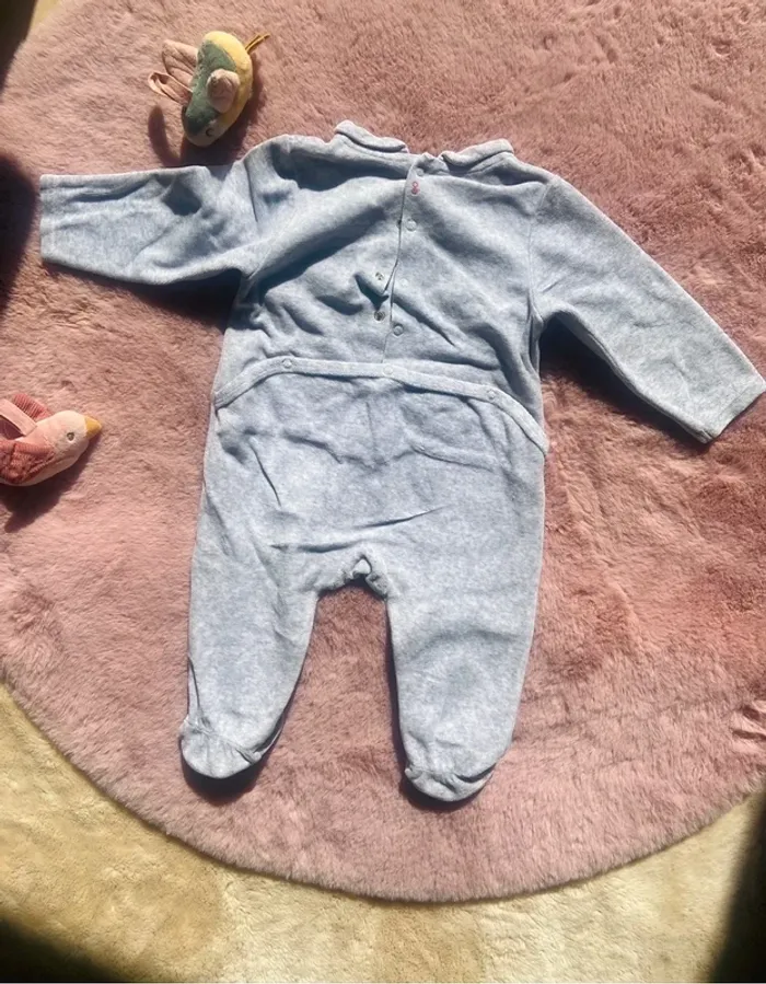 Pyjama une pièce bébé obaibi - photo numéro 2
