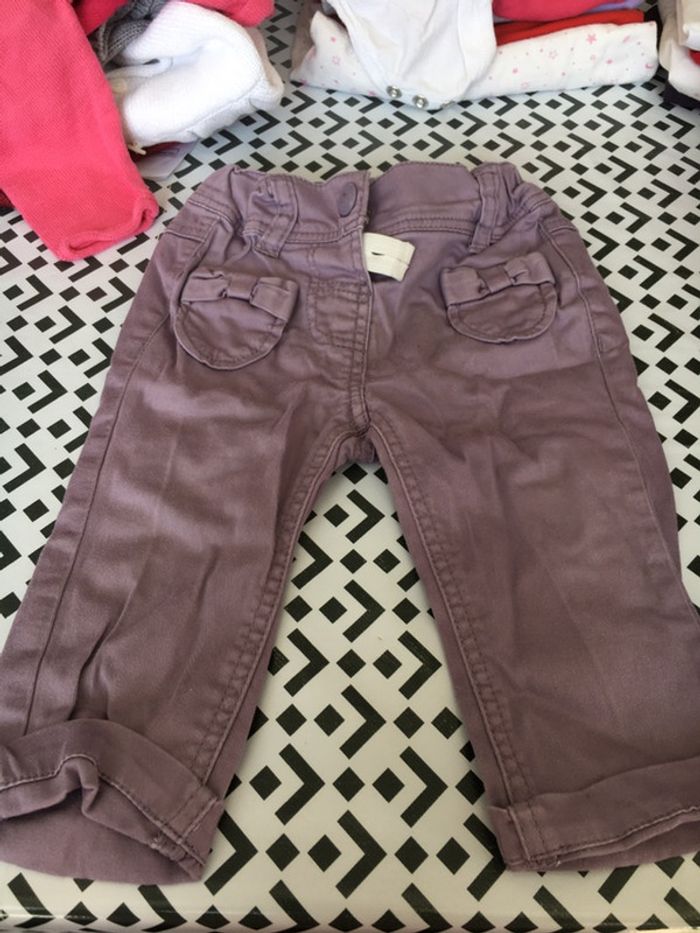 Pantalon parme