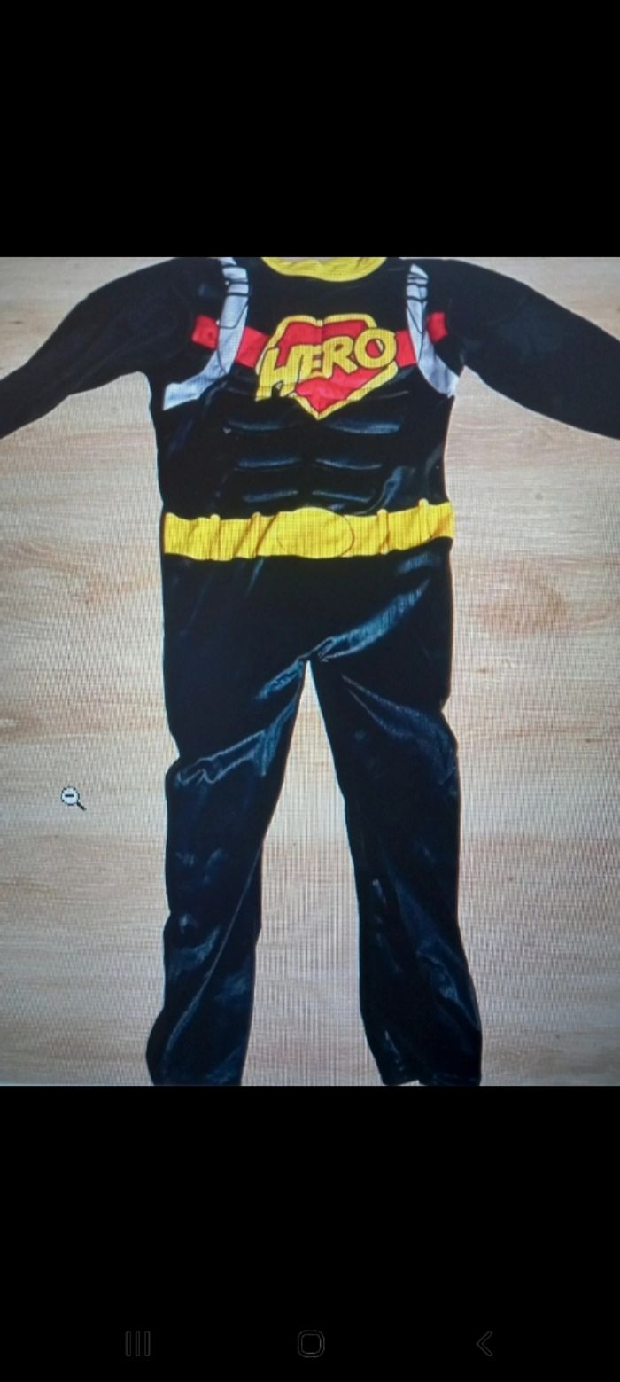 Déguisement enfant garçon super héros 5 à 6 ans