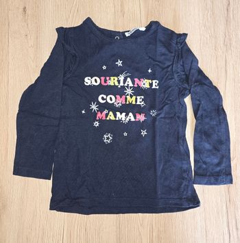 Tee shirt bleu marine