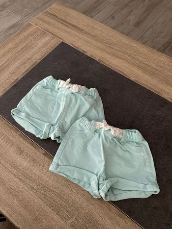 lot de 2 shorts obaibi en 6 mois
