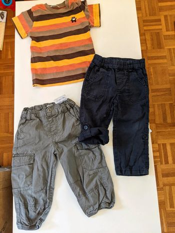 Ensemble printemps été automne pour bébé garçon 18 mois 81 cm