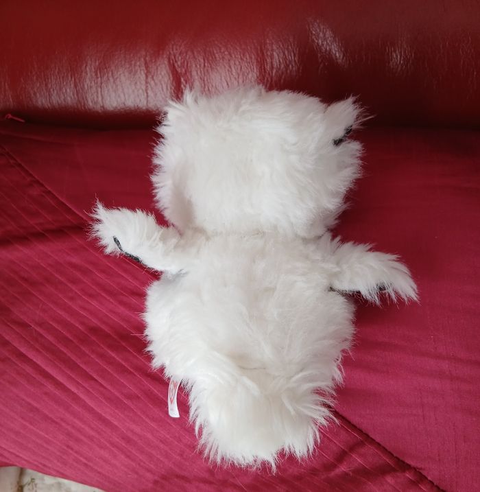 Peluche-doudou "Bébé Chouette blanche" *14 c - photo numéro 8