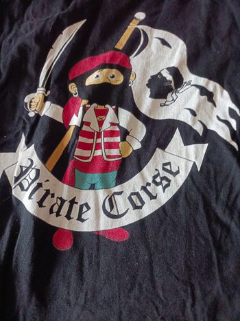 T-shirt  garçon pirate Corse