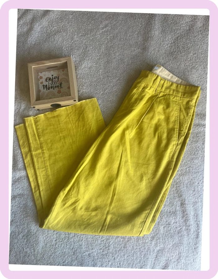 Pantalon fluide jaune Journal Standard – Taille 40 – Léger & stylé