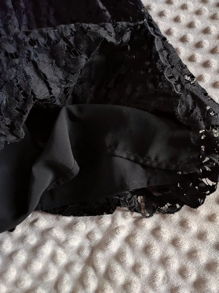 Robe noire habillée dentelle - photo numéro 2