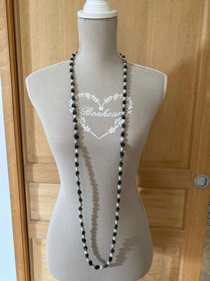 Parure de bijoux en graines des Antilles - photo numéro 5