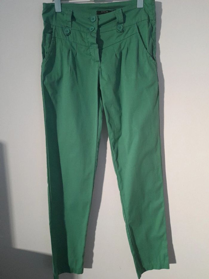 Pantalon vert taille 36 - photo numéro 4