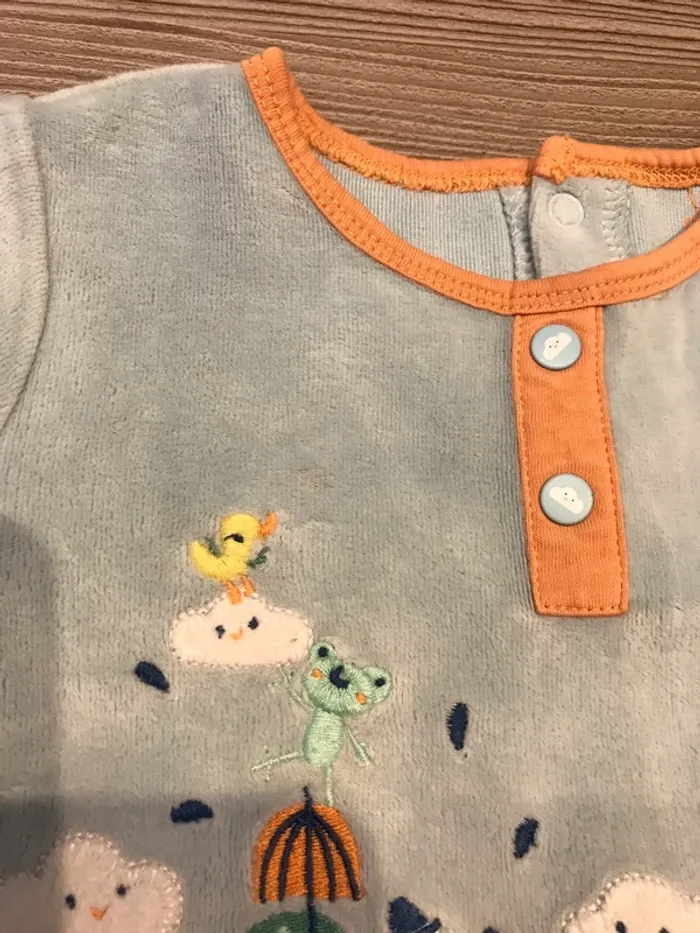 Pyjama bleu ciel Sergent Major 18 mois 🦊 - photo numéro 6