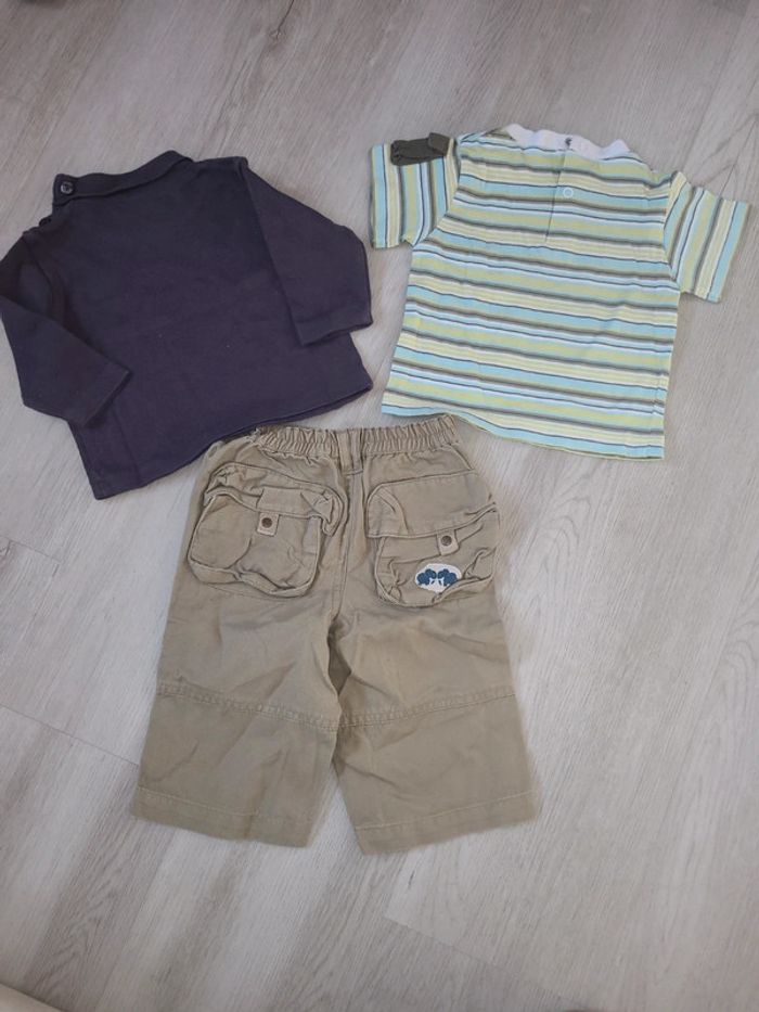 Ensemble 3 pièces garçon 6 mois - photo numéro 2