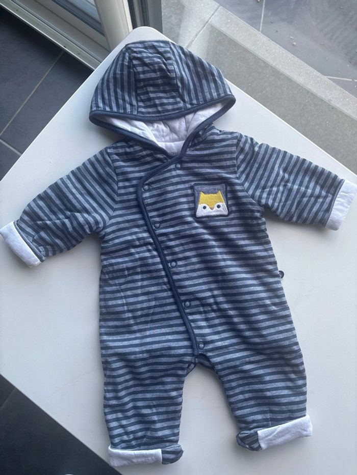 Combinaison bébé garçon Obaïbi 3M