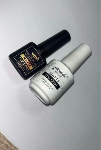 Lot de 2 top coat matte
