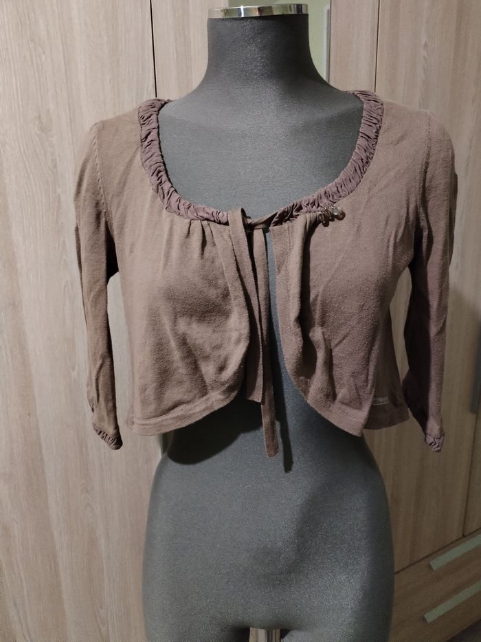 Boléro femme manches longues taille 40