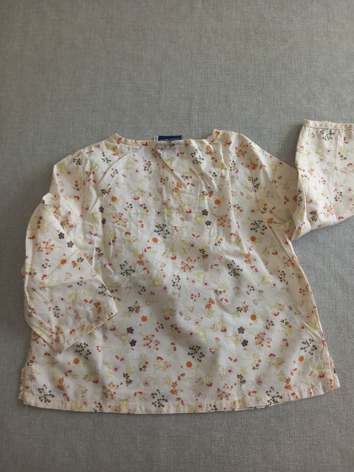 Chemise à fleurs 🌸 Sergent Major 23 mois TBE - photo numéro 4