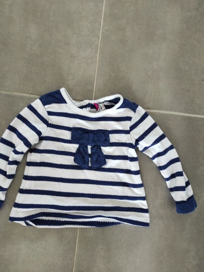 T-shirt manches longues 9 mois - photo numéro 2