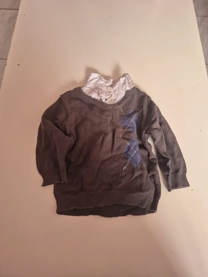Pull fin 12 mois
