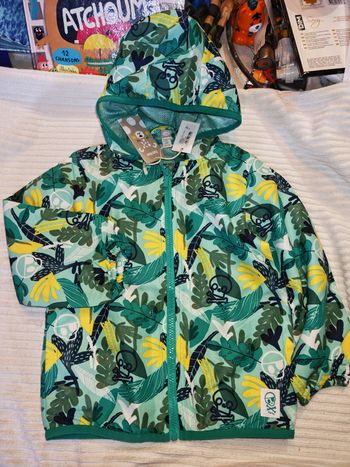 Coupe vent Tuc Tuc 4 ans neuf 