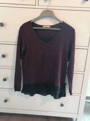 Pull dentelle Camaïeu
