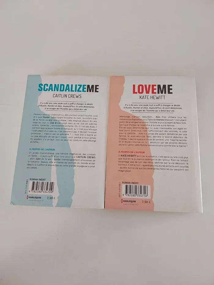Lot de 2 livres New romance - photo numéro 2
