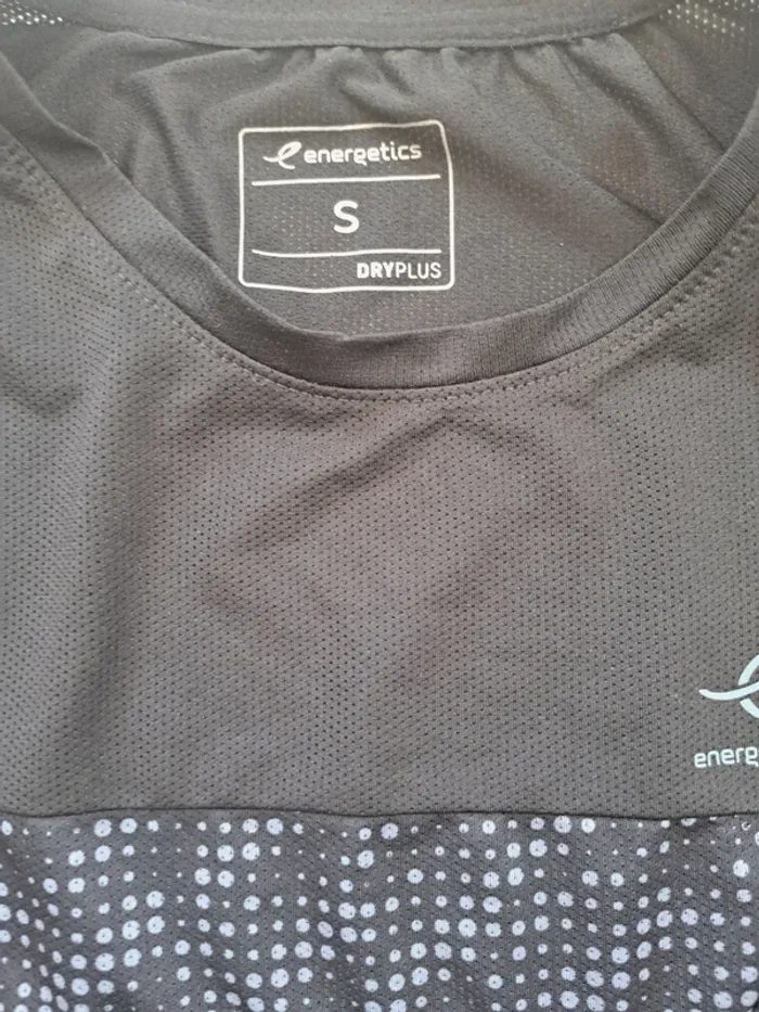 Tee shirt manches courtes noir Dryfit 🚹 taille S Énergétics Neuf - photo numéro 2