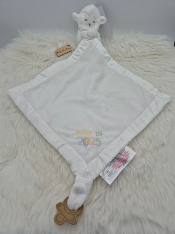 Doudou mouchoir mouton blanc  Born in 2025 Primark