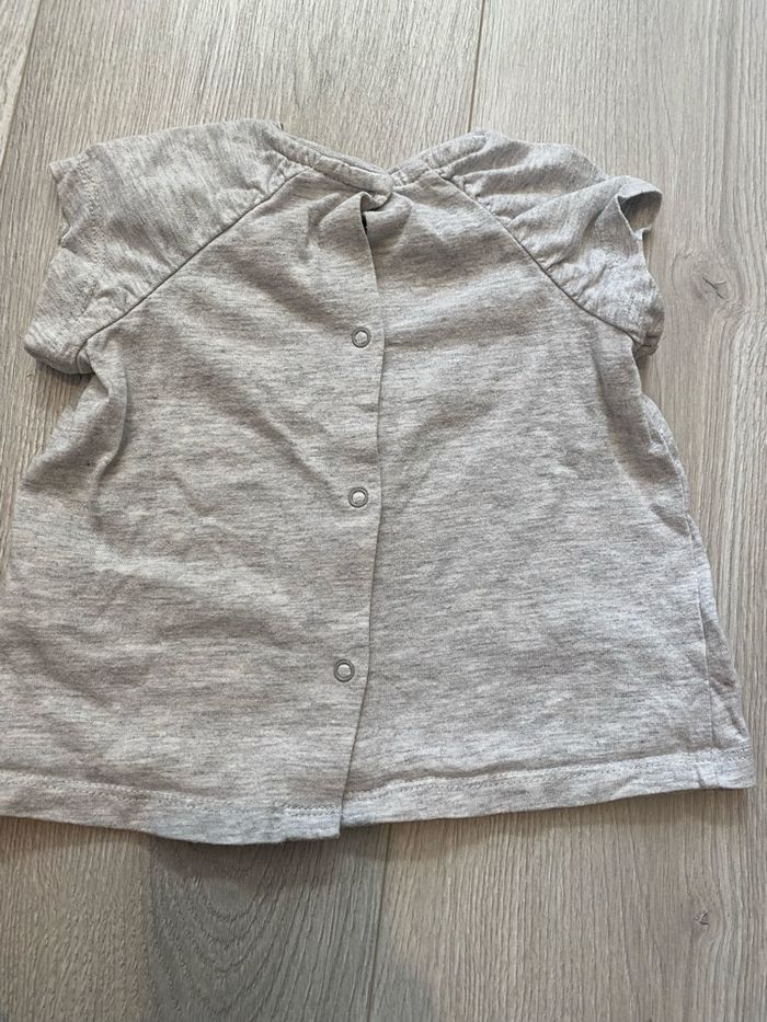 T-shirt 6 mois fille - photo numéro 2