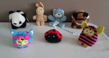 Lot de 10 peluches
