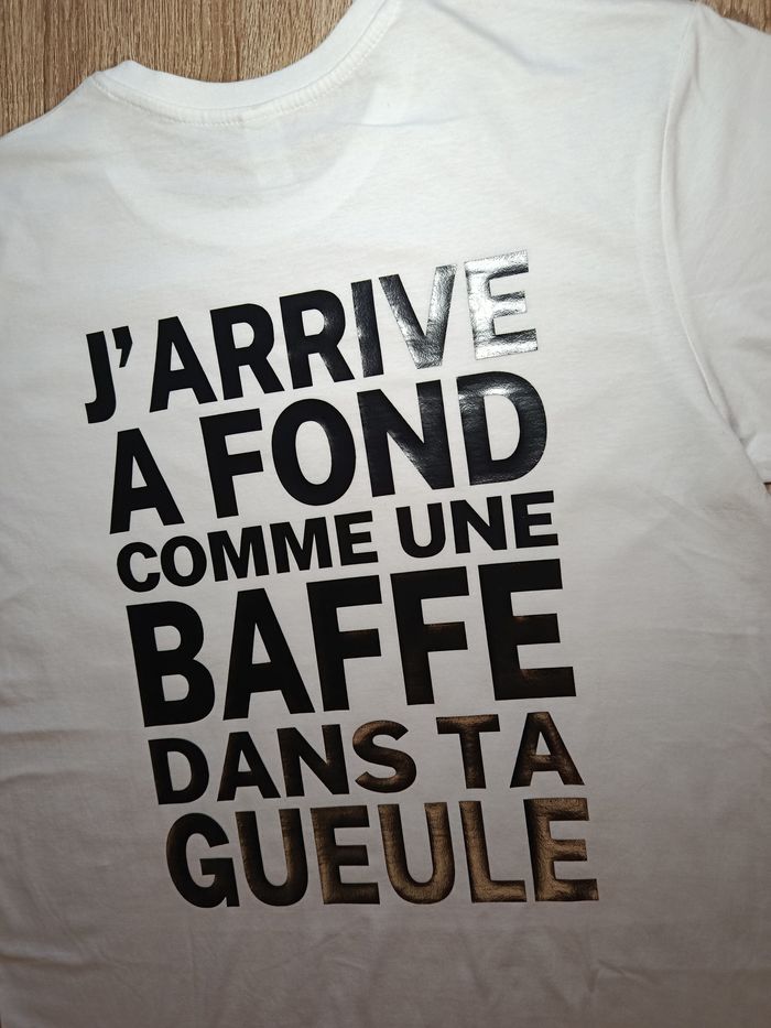 T-shirt J'arrive a fond
