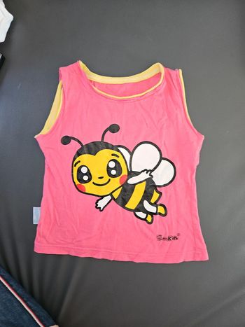 Débardeur fille abeille 3 ans