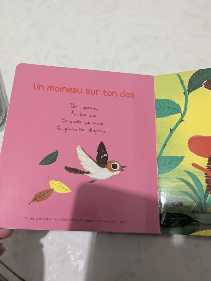 Livre sonore, mes premières chansons d'Henri Dès. À partir de 12 mois. - photo numéro 5