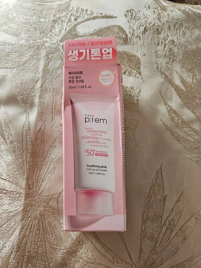 Crème solaire SPF50+ Make P:rem